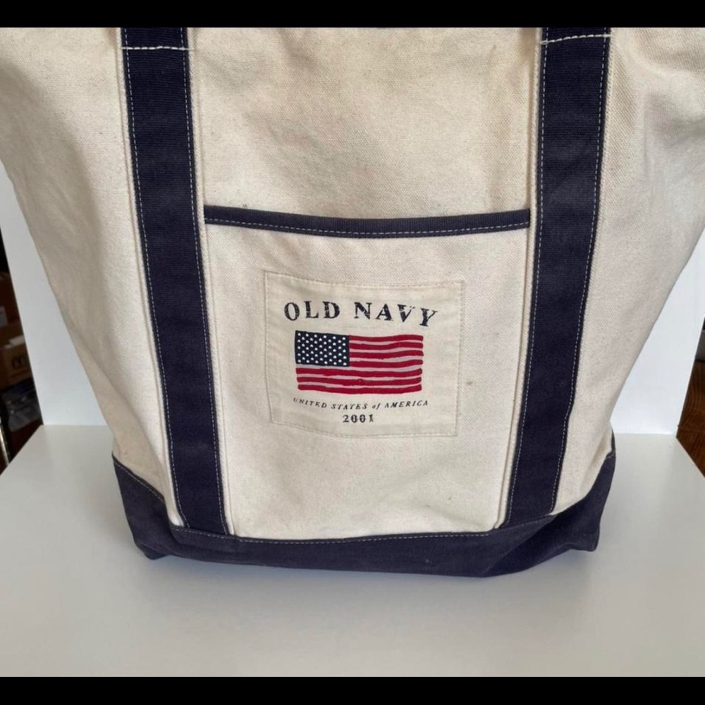 🇺🇸Vintage Old Navy Flag Tote